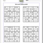 Printable Soduku | Room Surf   Printable Crossword Sudoku Puzzles