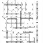 Printable State Abbreviations United States Crossword Puzzle   50 States Crossword Puzzle Printable
