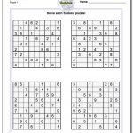 Printable Sudoku Puzzle | Ellipsis   Unique Printable Puzzles