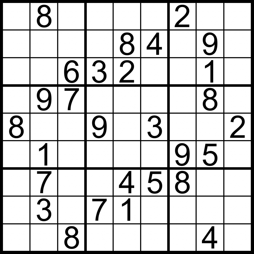 Printable Sudoku Puzzles Medium | Printable Sudoku Free - Printable Sudoku Puzzles For Beginners