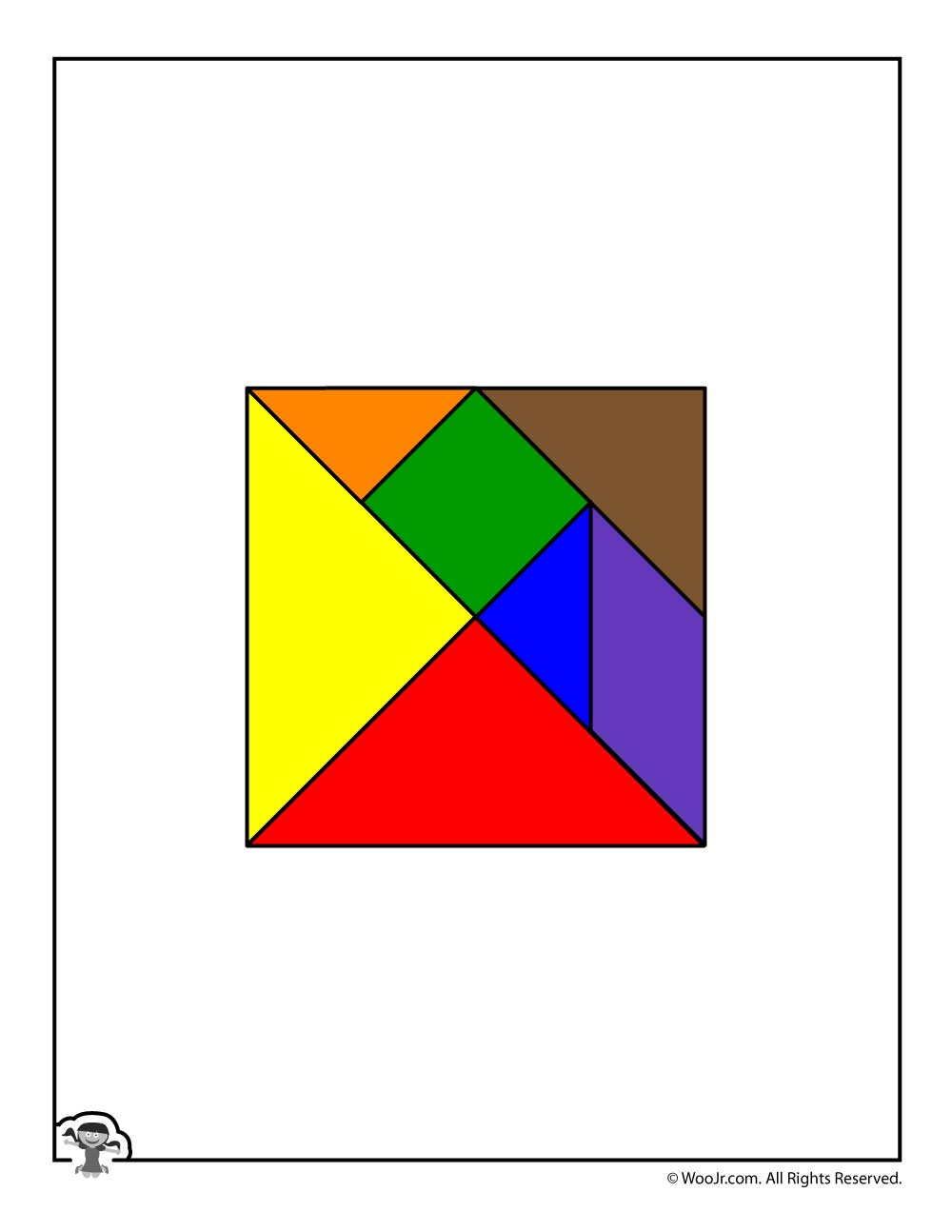 Printable Tangram Puzzle Pieces | Woo! Jr. Kids Activities - Printable Tangram Puzzle