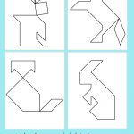 Printable Tangrams   An Easy Diy Tangram Template | Art For   Printable Tangram Puzzle Templates