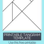 Printable Tangrams   An Easy Diy Tangram Template | Art For   Printable Tangram Puzzle Templates