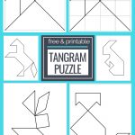 Printable Tangrams   An Easy Diy Tangram Template | Free Homeschool   Printable Tangram Puzzle Templates