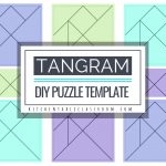Printable Tangrams   An Easy Diy Tangram Template   The Kitchen   Printable Tangram Puzzle Outlines