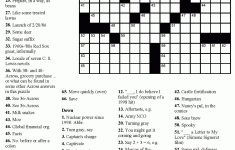 Christmas Themed Crossword Puzzles Printable