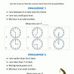 Printable Time Worksheets   Time Riddles (Easier)   Printable Puzzles And Riddles
