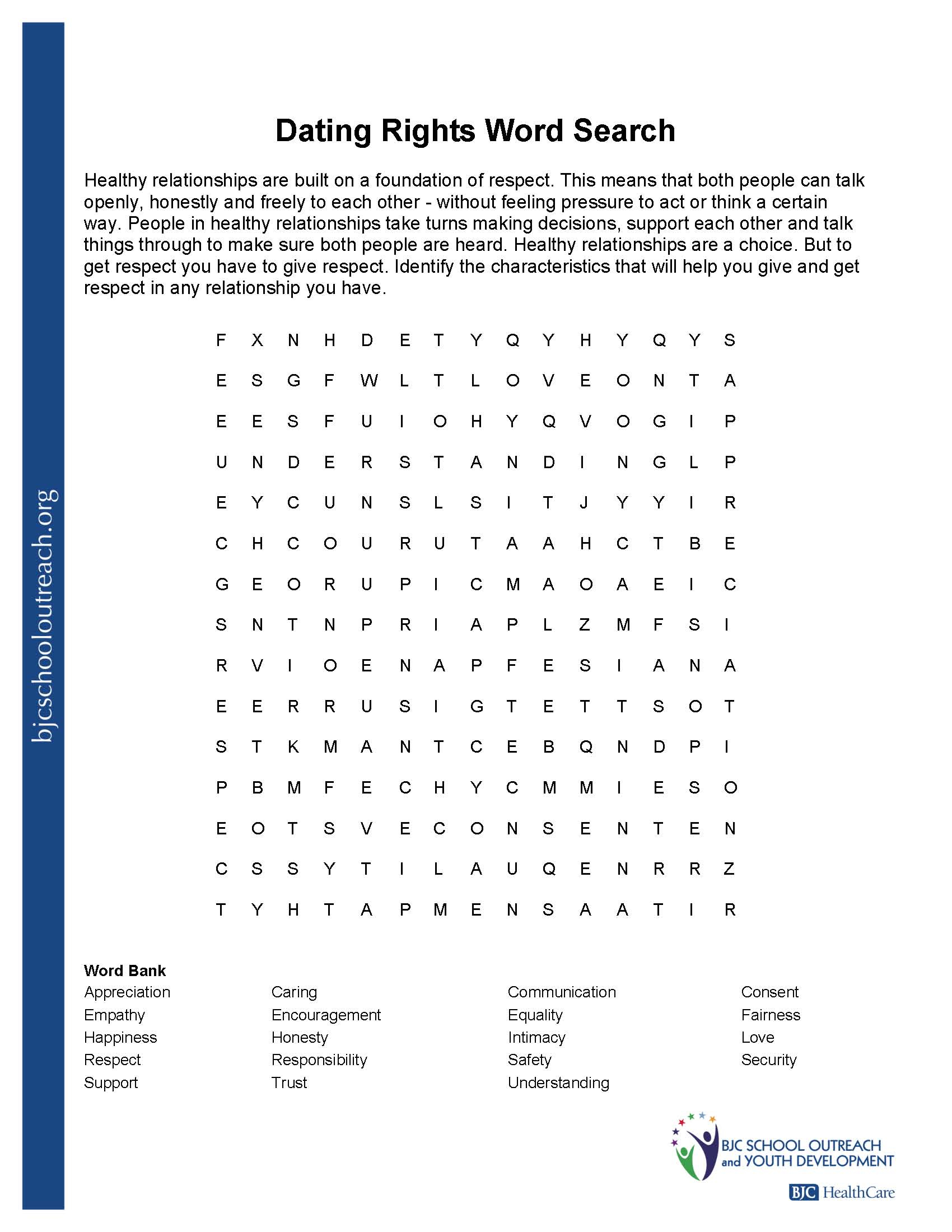 Printable Worksheets - Printable Stress Management Crossword Puzzle