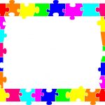Puzzle Border   Clipart Best | Christmas | Printable Border, Color   Printable Colored Puzzle Pieces