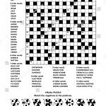 Puzzle Page With Two Puzzles: 19X19 Criss Cross (Kriss Kross, Fill   9 Letter Word Puzzles Printable