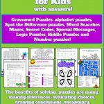 Puzzles For Kids | My Class | Word Puzzles For Kids, Puzzles For   Printable Pencil Puzzles