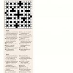 Quick Crossword #32 | New Scientist   Printable Quick Crossword
