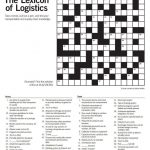 Quick Logistics On Twitter: "think You Are A #logistics Expert? Test   Printable Expert Crossword Puzzles