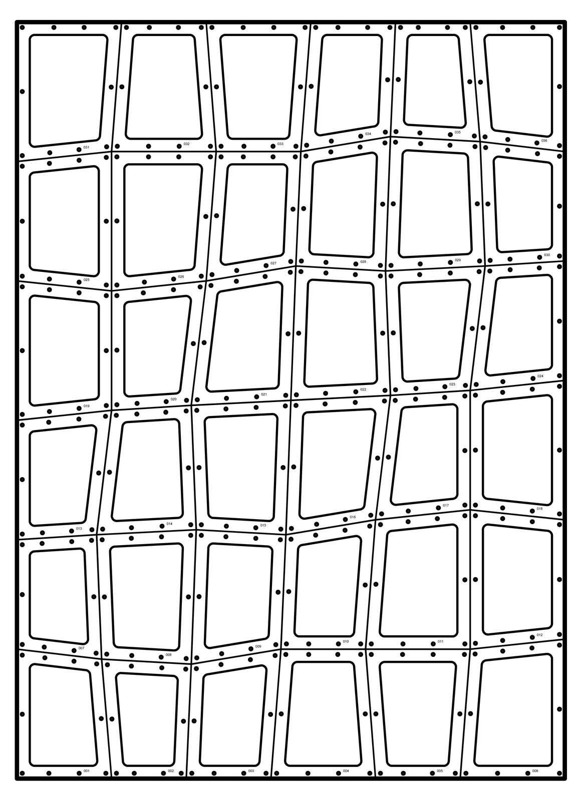 Reflective Tiled Sculpture Fabrication | Caliper Studio - Printable Numbrix Puzzles 2009