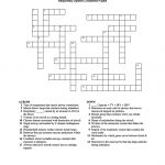 Respiratory System Crossword Puzzle | Educative Puzzle For Kids   Printable Computer Crossword Puzzles With Answers