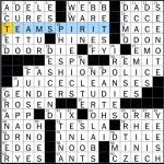 Rex Parker Does The Nyt Crossword Puzzle: Astaire With Steps / Sat 7   La Times Printable Crossword Puzzles July 2018
