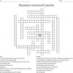 Russian Crossword Puzzle Crossword   Wordmint   Printable Russian Crossword Puzzles