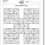 Samurai Sudoku Five Puzzle Set 1 #sudoku #worksheet | High Five   Printable Puzzle Answers