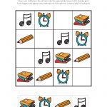 School Sudoku Puzzles {Free Printables}   Gift Of Curiosity   Printable Puzzle For Kindergarten