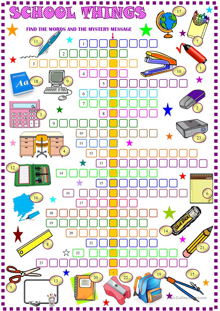 High School English Crossword Puzzles Printable Printable Crossword Puzzles