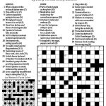 Sctv Crosswords   Printable Wsj Crossword