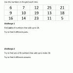 Second Grade Math Challneges | Tutoring | Maths Puzzles, 2Nd Grade   Printable Math Puzzles Grade 7