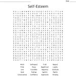 Self Esteem Word Search   Wordmint   Respect Crossword Puzzle Printable