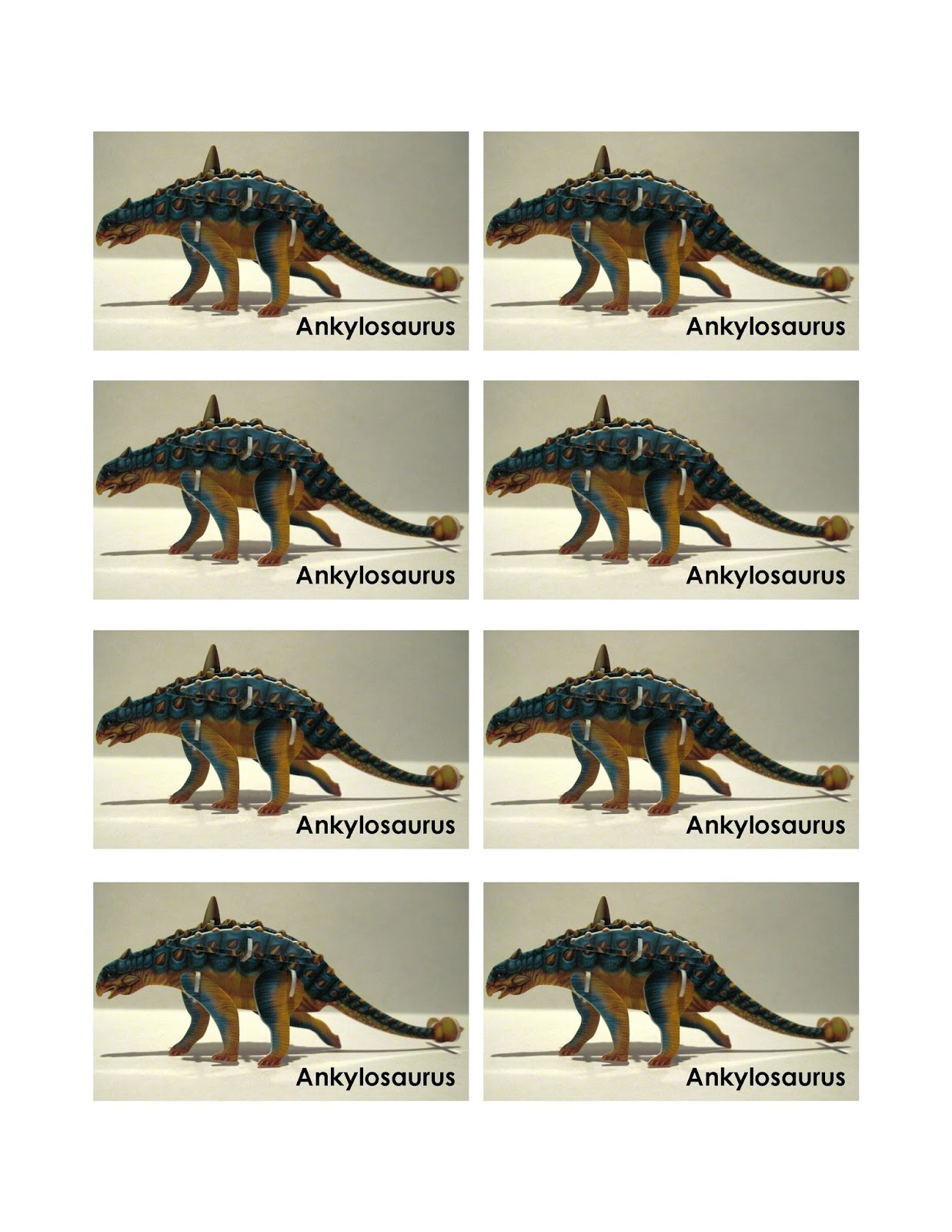 Simply Shoeboxes: Printable Instructions For Building 3D Dinosaur - Printable 3D Puzzles
