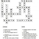 Solar System Fun Crossword Puzzle Answers (Page 2)   Pics About Space   Printable Crosswords The Sun