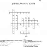 Sound Crossword Puzzle Crossword   Wordmint   Printable 2 Speed Crossword