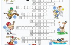 Printable Crossword Puzzles For Esl Learners