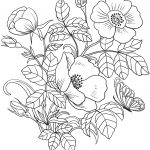 Spring Flowers Coloring Page | Free Printable Coloring Pages   Printable Flower Puzzle