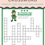 St. Patrick's Crossword | Puzzles And Mazes | Crossword, Puzzles For   Free Printable Crossword Puzzles Holidays