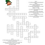 St. Patrick's Day Crossword | Children Education | St Patrick Day   Free Printable St Patrick&#039;s Day Crossword Puzzles