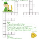 St. Patrick's Day Crossword Puzzle Printable | Free Printables   Free Printable St Patrick&#039;s Day Crossword Puzzles