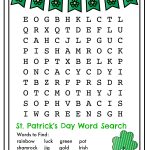 St Patricks Day Word Search   Best Coloring Pages For Kids   Free Printable St Patrick&#039;s Day Crossword Puzzles