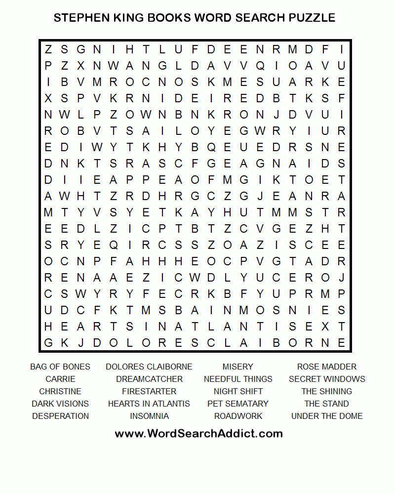 Printable Puzzle Booklet Printable Crossword Puzzles