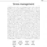 Stress Management Word Search   Wordmint   Printable Stress Management Crossword Puzzle