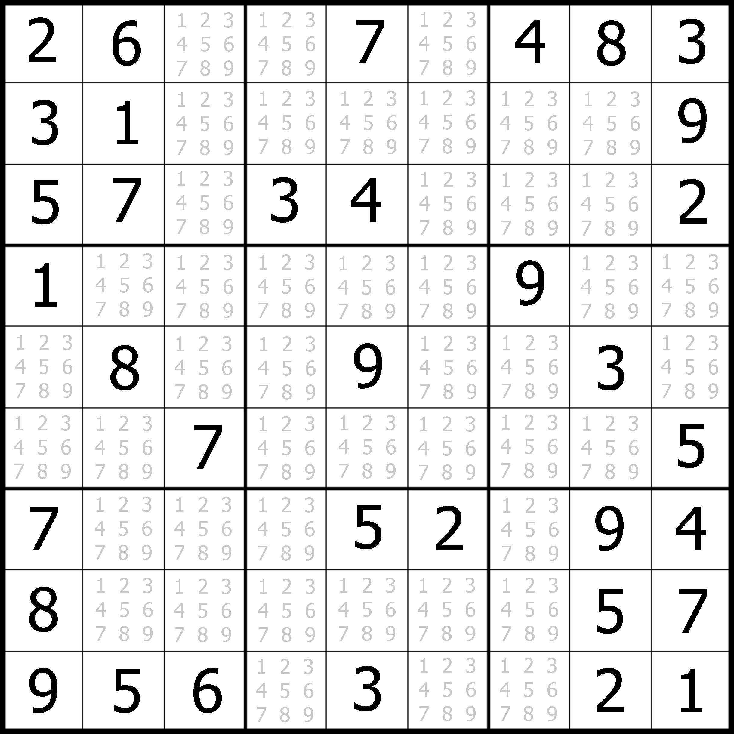 Sudoku Puzzler | Free, Printable, Updated Sudoku Puzzles With A - Printable Puzzle Sudoku