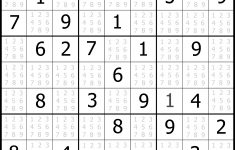 Printable Puzzles Sudoku