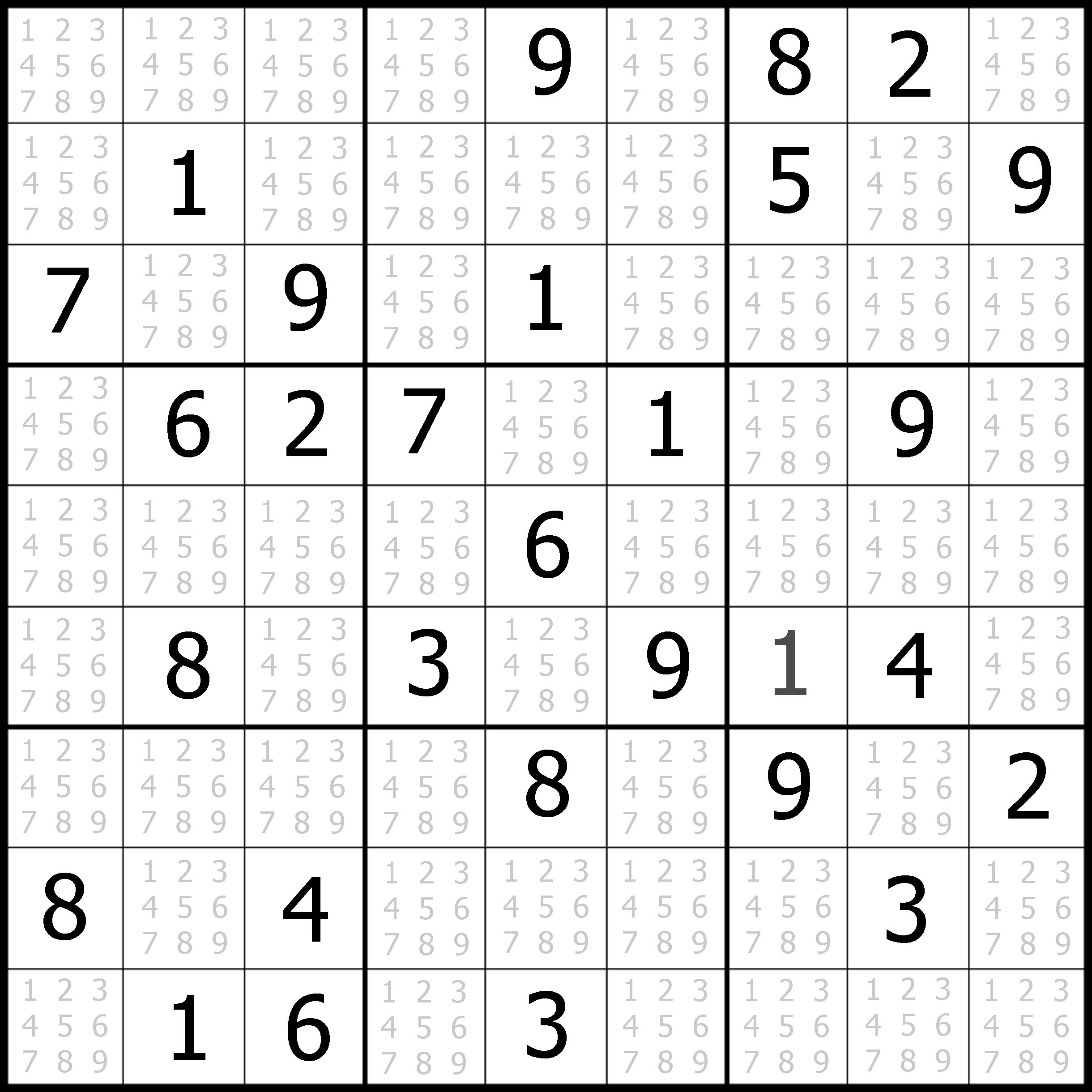 Sudoku Puzzler | Free, Printable, Updated Sudoku Puzzles With A - Printable Sudoku Puzzle Easy