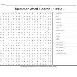 Summer Worksheets: Summer Word Search Puzzle   Primarygames   Play   Free Printable Puzzle Worksheets