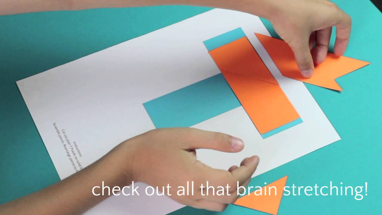 T Puzzle Solution And Printable - Youtube - Printable Paper Puzzles