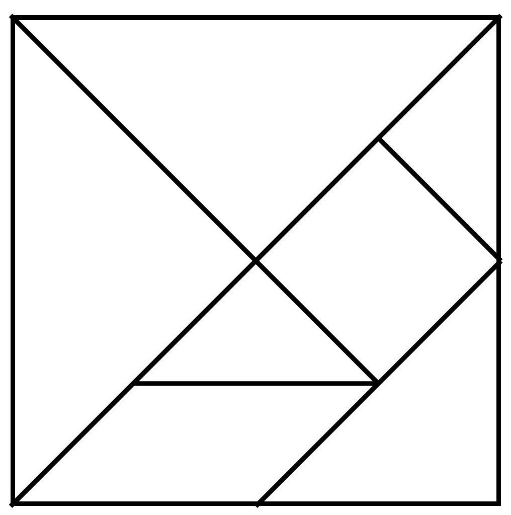 Printable Tangram Puzzle Outlines Printable Crossword Puzzles