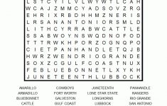 Crossword Puzzle Word Search Printable