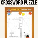 Thanksgiving Crossword: Challenging | Kids Crafts | Thanksgiving   Free Thanksgiving Crossword Puzzles Printable