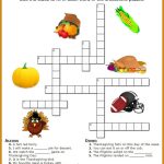 Thanksgiving Crossword Puzzle Printable | Work Thangs | Thanksgiving   Printable Thanksgiving Crossword