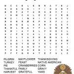 Thanksgiving Word Search Free Printable | Thanksgiving   Printable Quotefall Puzzles Free