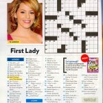That Time I Was In People Magazine's Crossword. #tbt | Geeky Stuff   Printable Crossword Puzzles From People Magazine