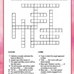 The Annunciation Crossword | Religion | Crossword, Art, Trivia   Printable Joseph Crossword